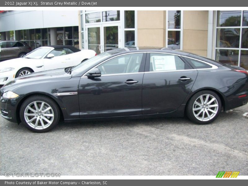 Stratus Grey Metallic / Dove/Jet 2012 Jaguar XJ XJ