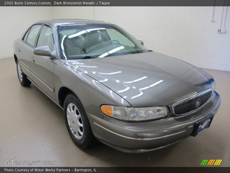 Dark Bronzemist Metallic / Taupe 2002 Buick Century Custom
