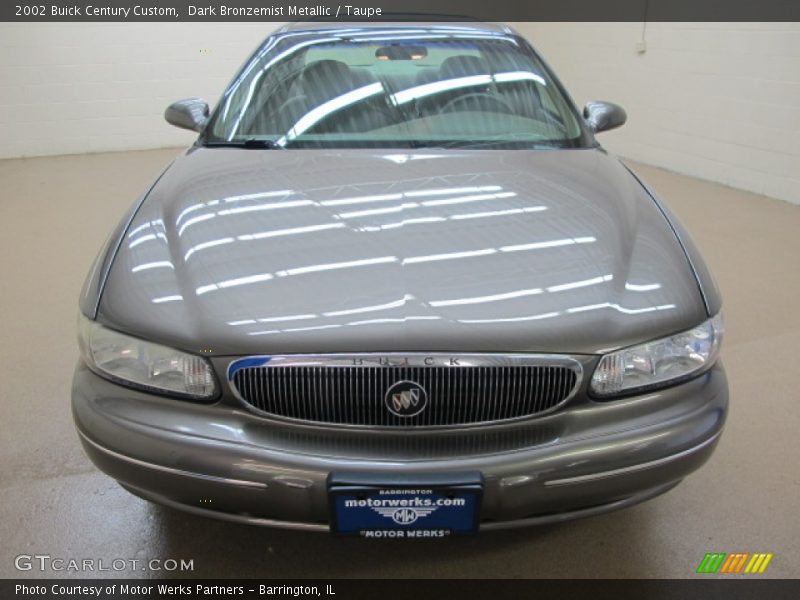 Dark Bronzemist Metallic / Taupe 2002 Buick Century Custom