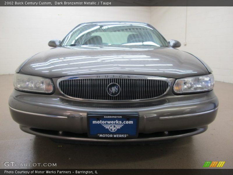 Dark Bronzemist Metallic / Taupe 2002 Buick Century Custom