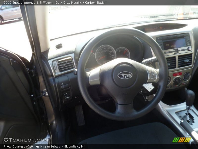 Dark Gray Metallic / Carbon Black 2010 Subaru Impreza 2.5i Wagon