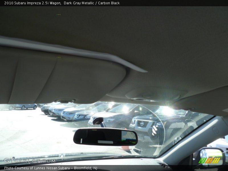 Dark Gray Metallic / Carbon Black 2010 Subaru Impreza 2.5i Wagon