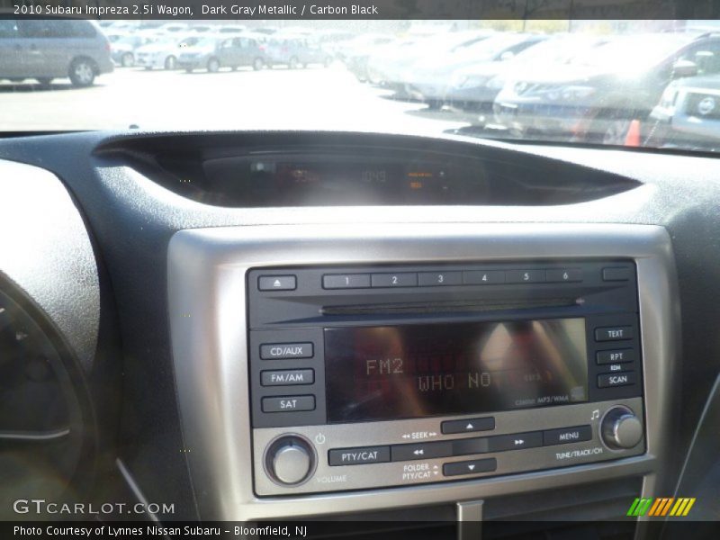Dark Gray Metallic / Carbon Black 2010 Subaru Impreza 2.5i Wagon