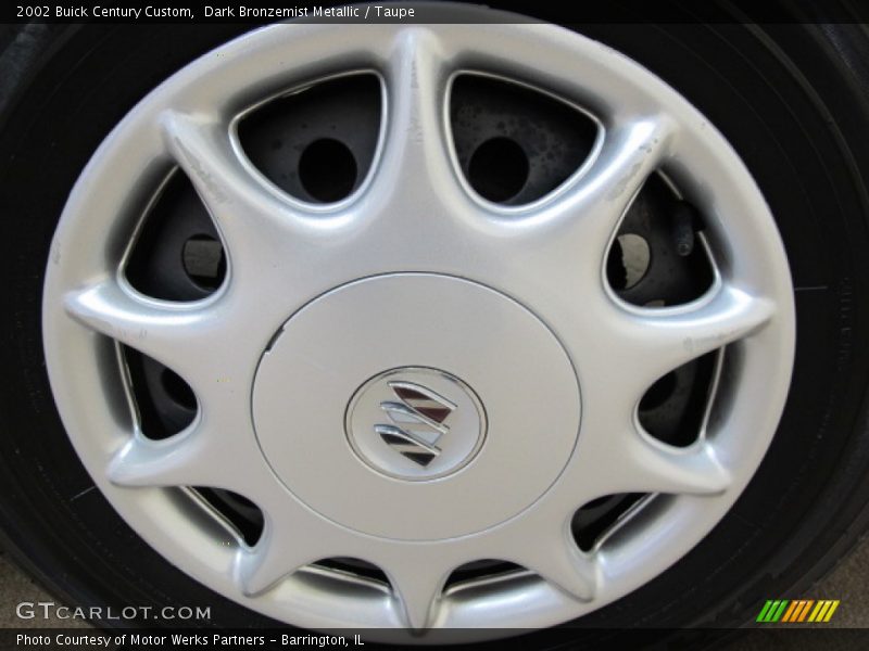 Dark Bronzemist Metallic / Taupe 2002 Buick Century Custom