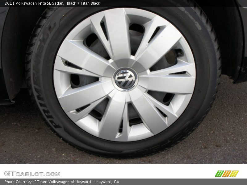 Black / Titan Black 2011 Volkswagen Jetta SE Sedan