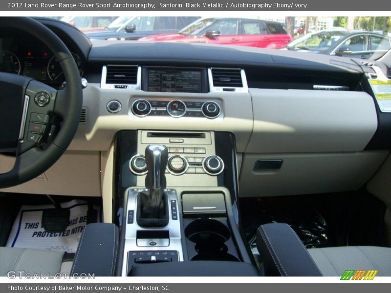 Santorini Black Metallic / Autobiography Ebony/Ivory 2012 Land Rover Range Rover Sport Autobiography