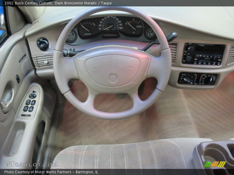 Dark Bronzemist Metallic / Taupe 2002 Buick Century Custom