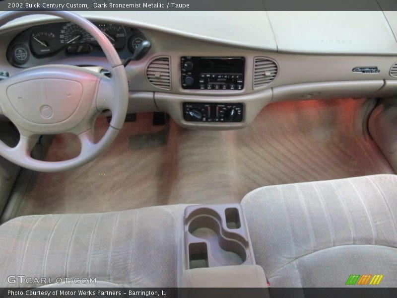 Dark Bronzemist Metallic / Taupe 2002 Buick Century Custom