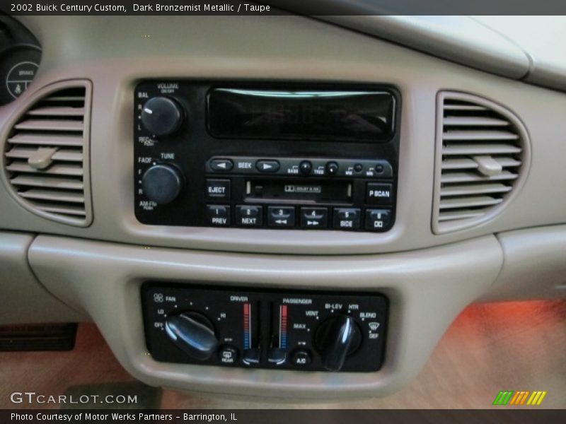 Dark Bronzemist Metallic / Taupe 2002 Buick Century Custom