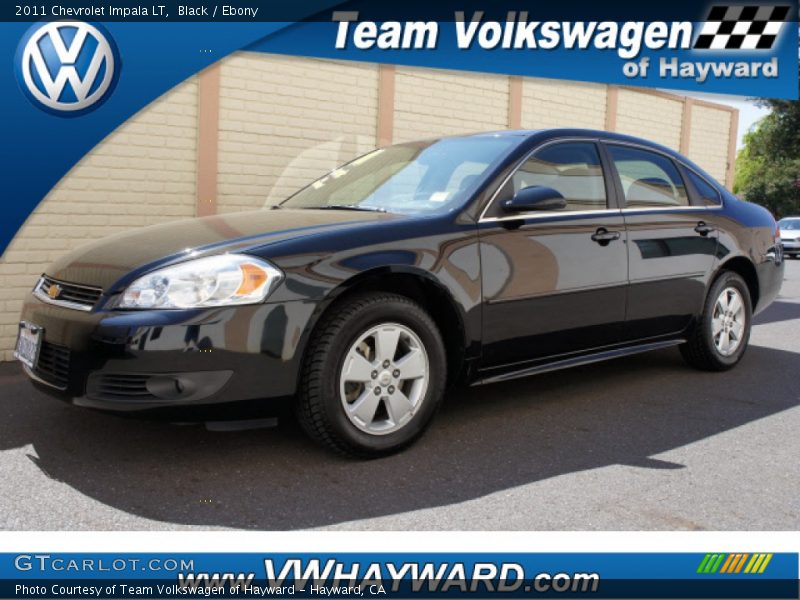 Black / Ebony 2011 Chevrolet Impala LT