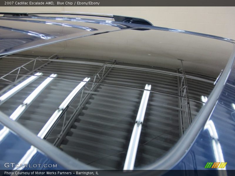 Blue Chip / Ebony/Ebony 2007 Cadillac Escalade AWD