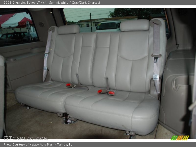 Summit White / Gray/Dark Charcoal 2003 Chevrolet Tahoe LT 4x4