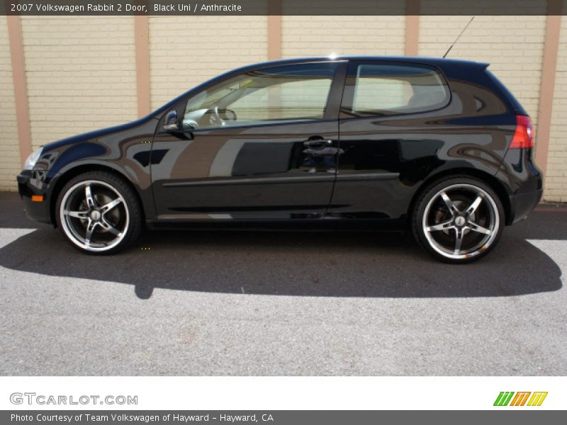 Black Uni / Anthracite 2007 Volkswagen Rabbit 2 Door