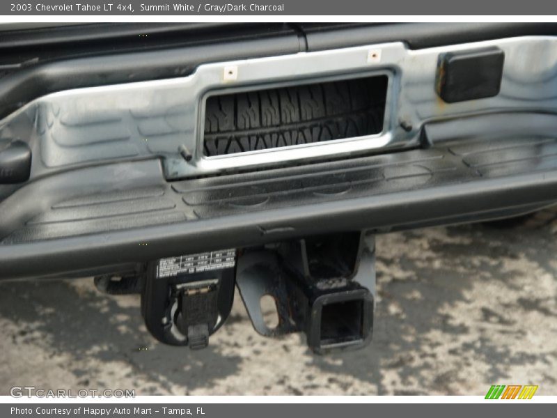 Summit White / Gray/Dark Charcoal 2003 Chevrolet Tahoe LT 4x4