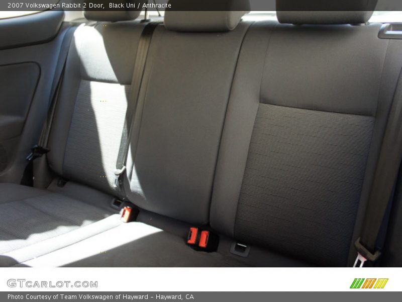 Black Uni / Anthracite 2007 Volkswagen Rabbit 2 Door
