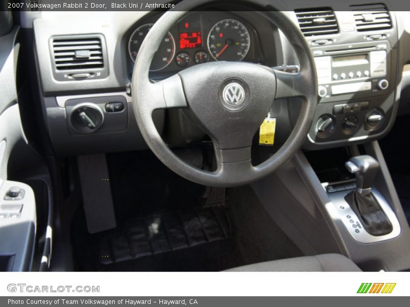 Black Uni / Anthracite 2007 Volkswagen Rabbit 2 Door