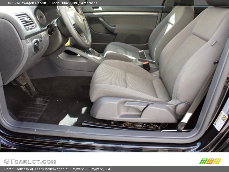 Black Uni / Anthracite 2007 Volkswagen Rabbit 2 Door