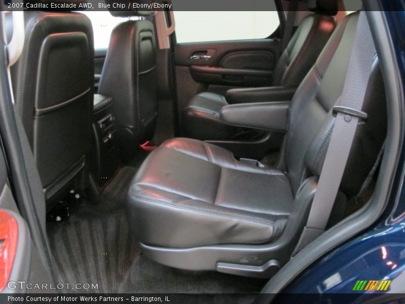 Blue Chip / Ebony/Ebony 2007 Cadillac Escalade AWD