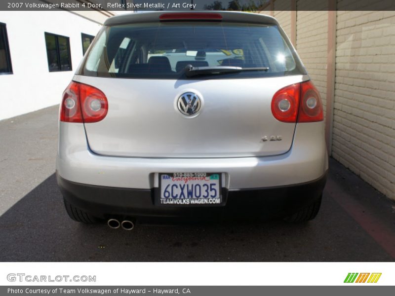 Reflex Silver Metallic / Art Grey 2007 Volkswagen Rabbit 4 Door