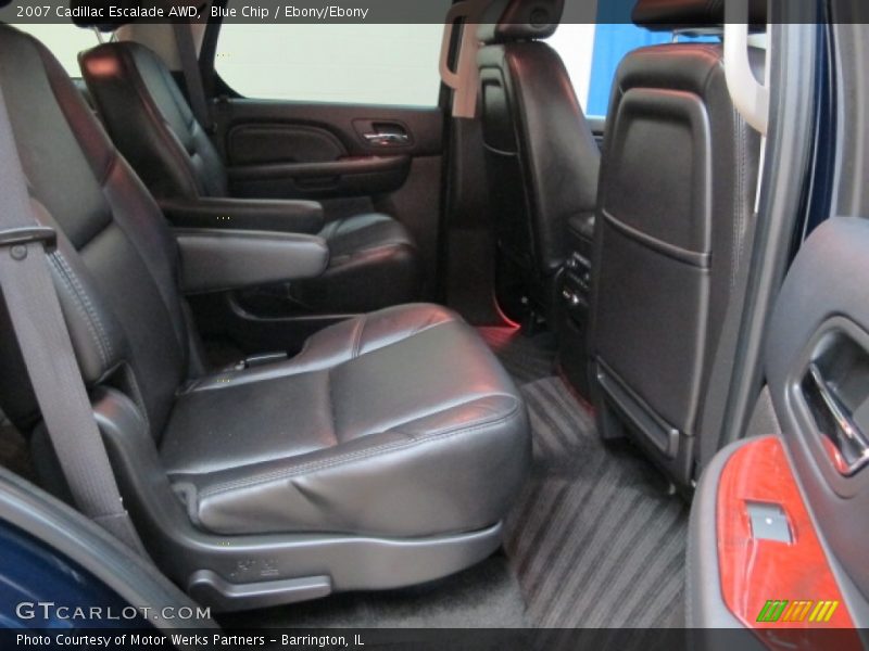 Blue Chip / Ebony/Ebony 2007 Cadillac Escalade AWD