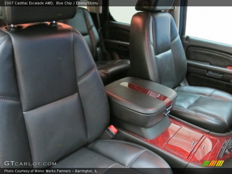 Blue Chip / Ebony/Ebony 2007 Cadillac Escalade AWD
