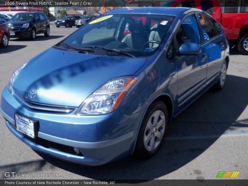Seaside Pearl / Gray 2006 Toyota Prius Hybrid