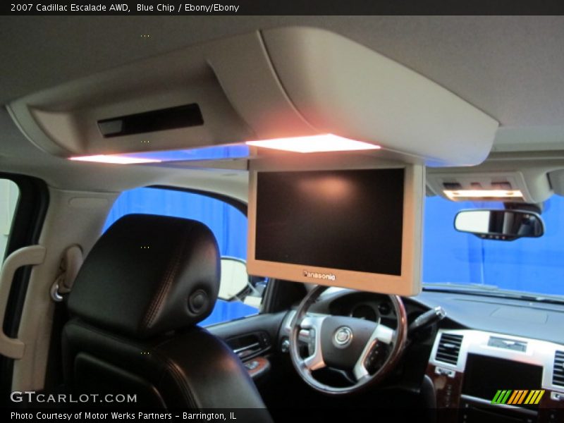 Blue Chip / Ebony/Ebony 2007 Cadillac Escalade AWD