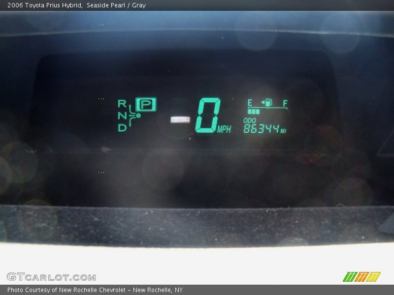 Seaside Pearl / Gray 2006 Toyota Prius Hybrid