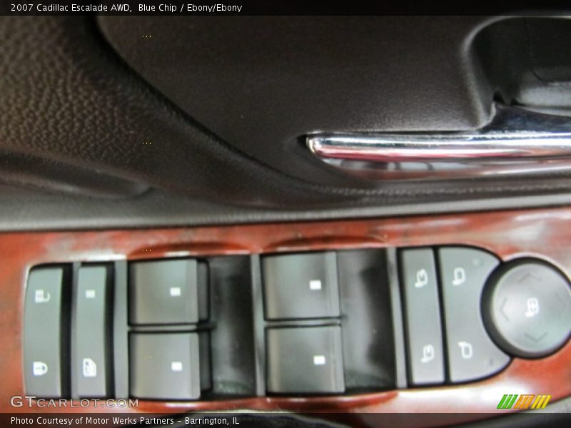 Blue Chip / Ebony/Ebony 2007 Cadillac Escalade AWD