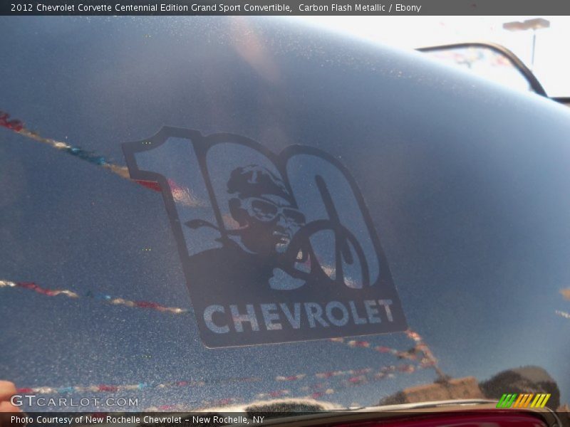 Carbon Flash Metallic / Ebony 2012 Chevrolet Corvette Centennial Edition Grand Sport Convertible