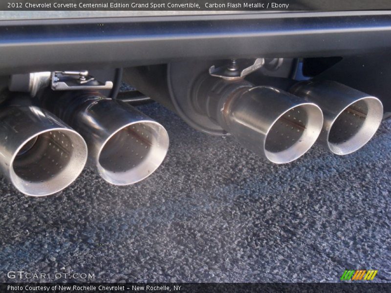 Carbon Flash Metallic / Ebony 2012 Chevrolet Corvette Centennial Edition Grand Sport Convertible