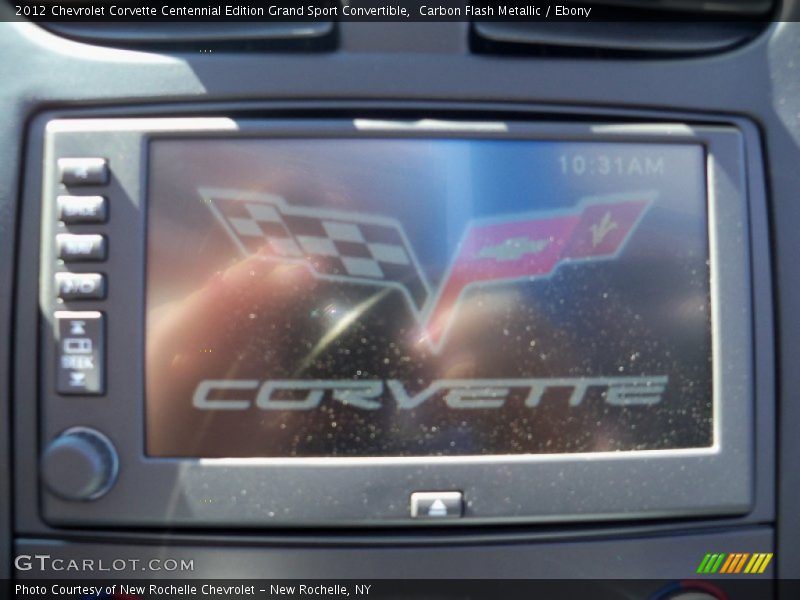 Carbon Flash Metallic / Ebony 2012 Chevrolet Corvette Centennial Edition Grand Sport Convertible