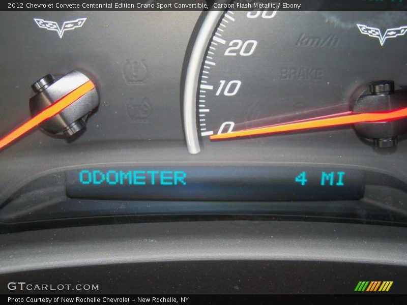 Carbon Flash Metallic / Ebony 2012 Chevrolet Corvette Centennial Edition Grand Sport Convertible