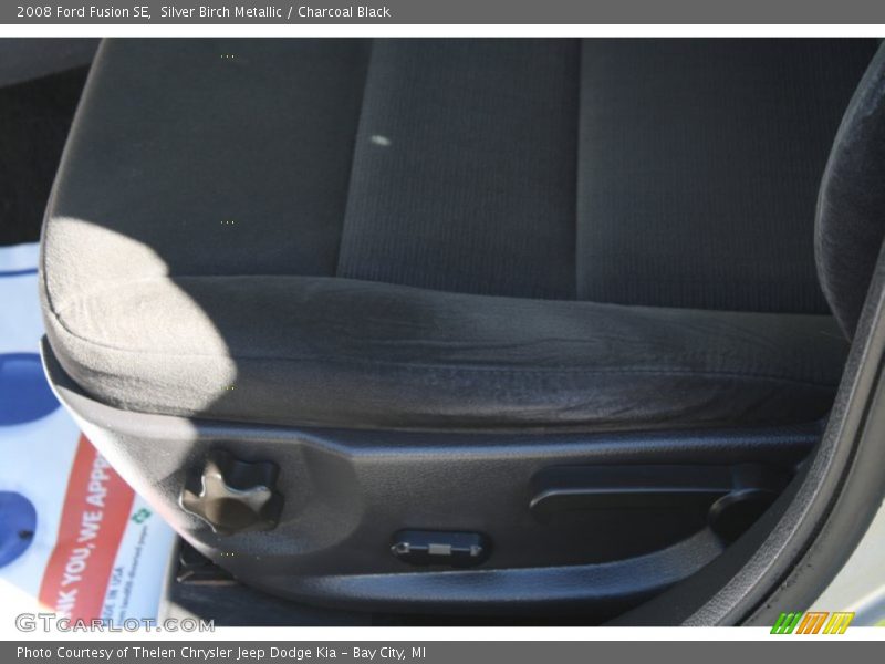 Silver Birch Metallic / Charcoal Black 2008 Ford Fusion SE