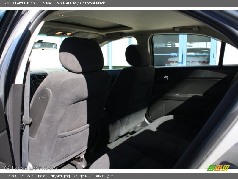 Silver Birch Metallic / Charcoal Black 2008 Ford Fusion SE