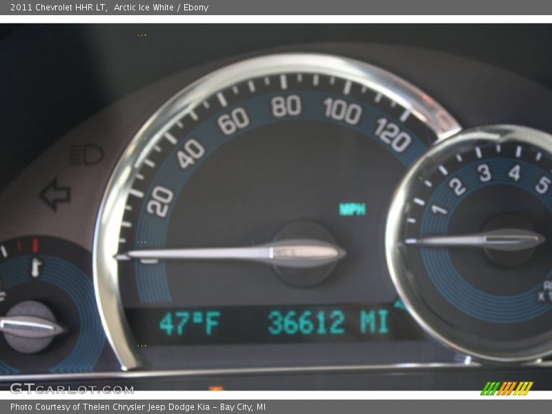 Arctic Ice White / Ebony 2011 Chevrolet HHR LT