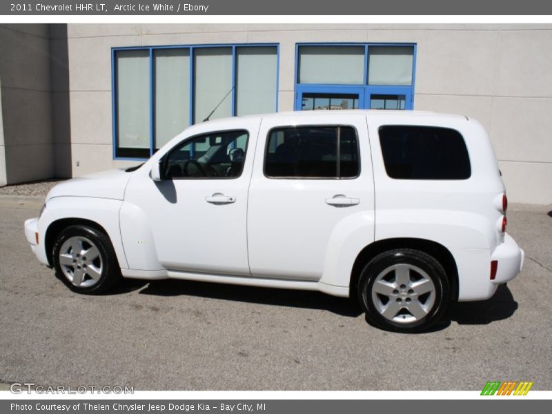 Arctic Ice White / Ebony 2011 Chevrolet HHR LT