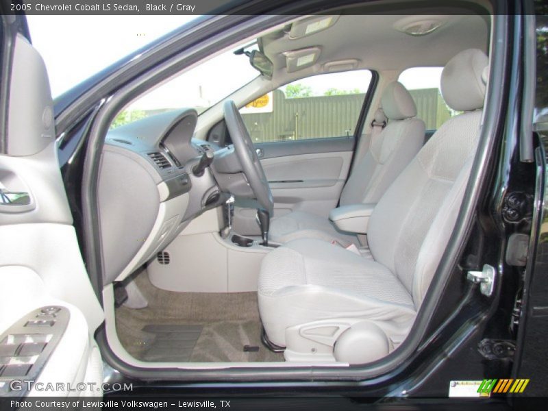 Black / Gray 2005 Chevrolet Cobalt LS Sedan