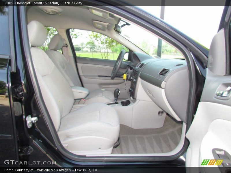 Black / Gray 2005 Chevrolet Cobalt LS Sedan