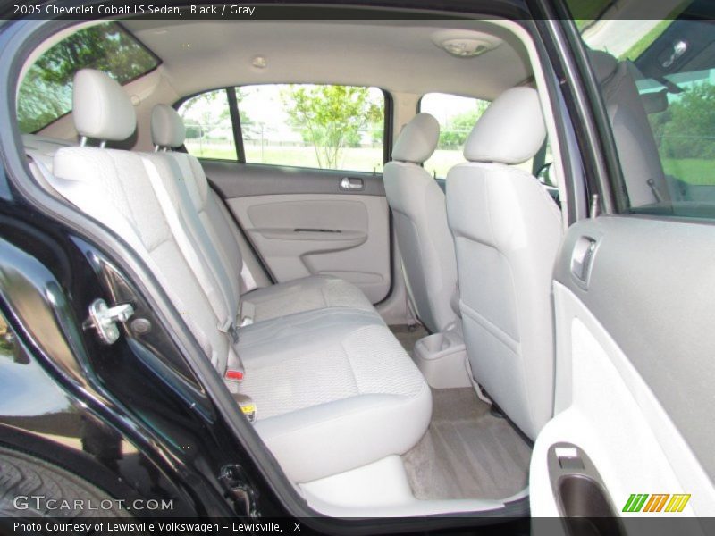 Black / Gray 2005 Chevrolet Cobalt LS Sedan