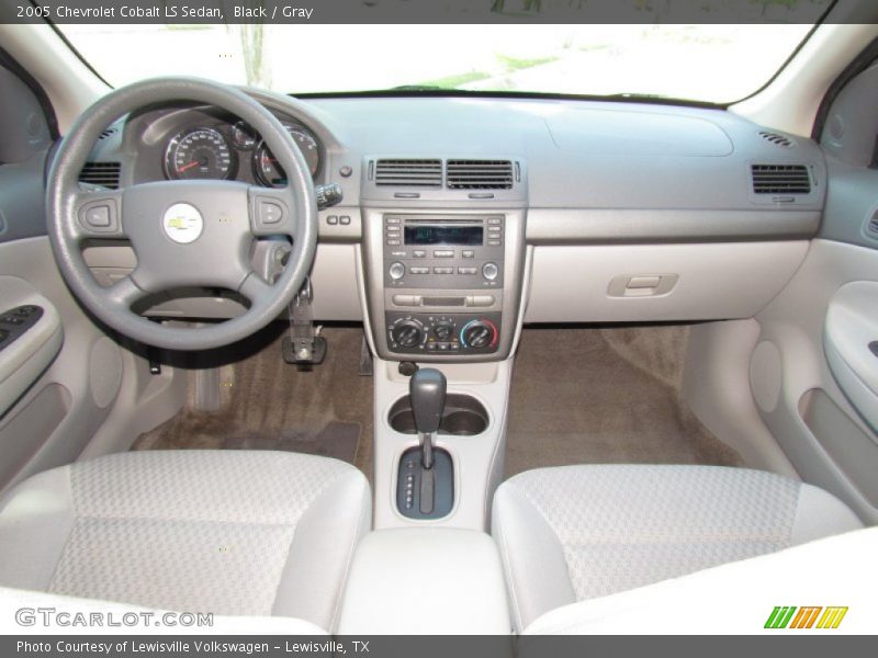 Black / Gray 2005 Chevrolet Cobalt LS Sedan