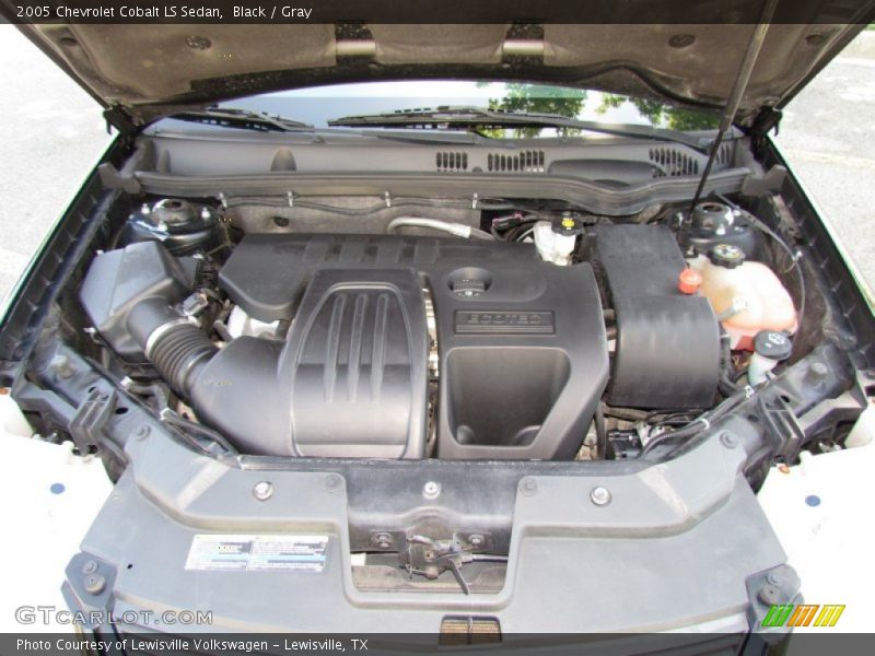Black / Gray 2005 Chevrolet Cobalt LS Sedan