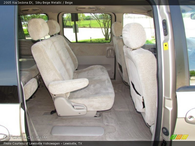 Silky Beige Metallic / Beige 2005 Kia Sedona EX