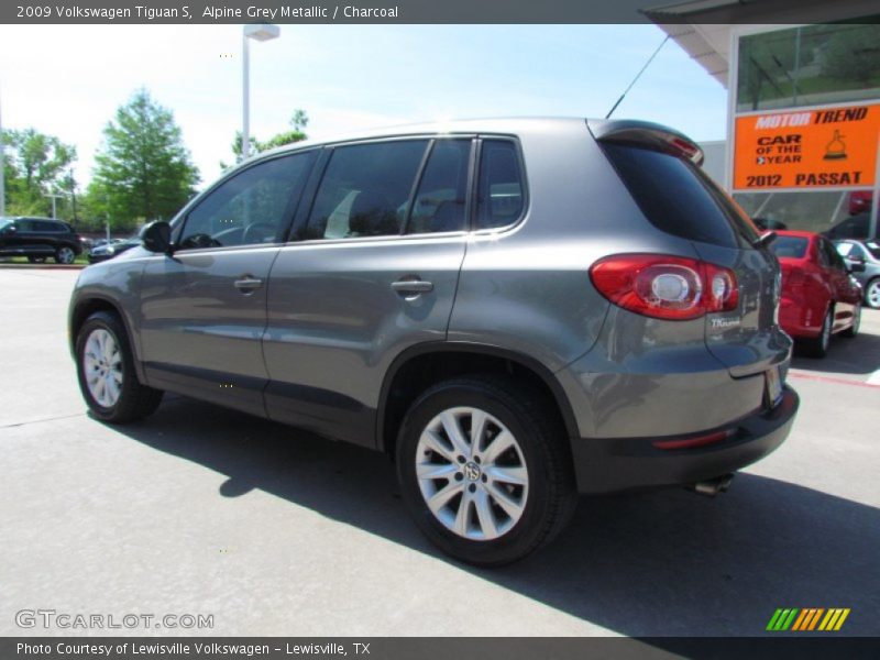 Alpine Grey Metallic / Charcoal 2009 Volkswagen Tiguan S