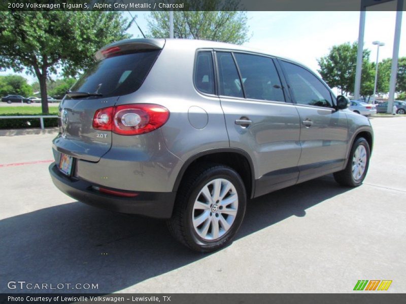 Alpine Grey Metallic / Charcoal 2009 Volkswagen Tiguan S