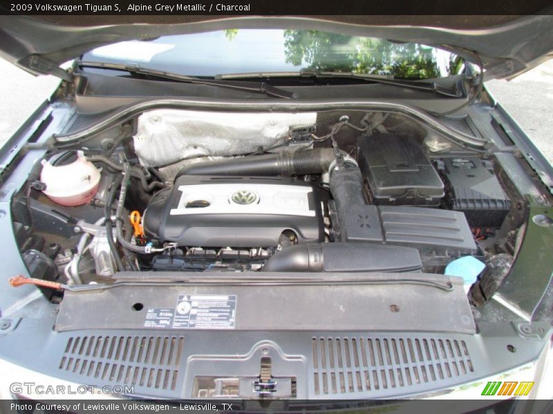 Alpine Grey Metallic / Charcoal 2009 Volkswagen Tiguan S