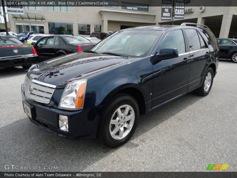 Blue Chip / Cashmere/Cocoa 2008 Cadillac SRX 4 V6 AWD