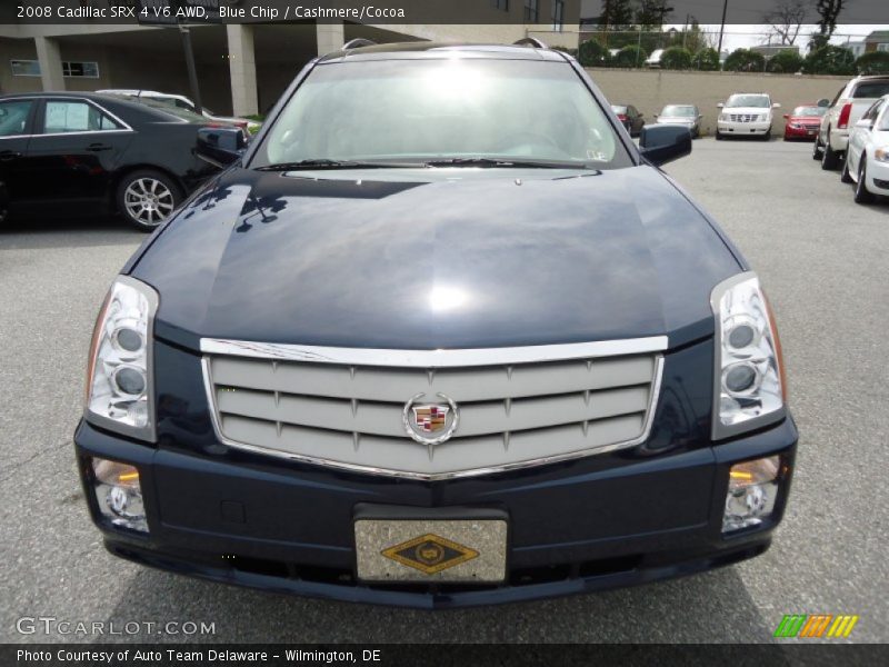 Blue Chip / Cashmere/Cocoa 2008 Cadillac SRX 4 V6 AWD