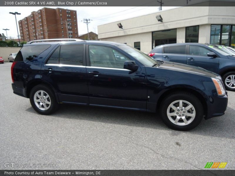 Blue Chip / Cashmere/Cocoa 2008 Cadillac SRX 4 V6 AWD