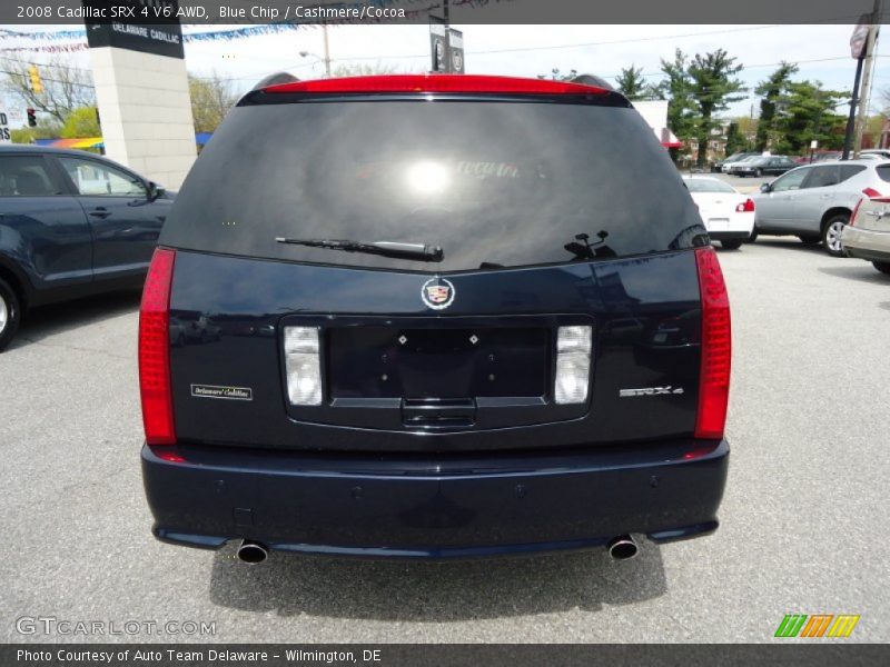Blue Chip / Cashmere/Cocoa 2008 Cadillac SRX 4 V6 AWD